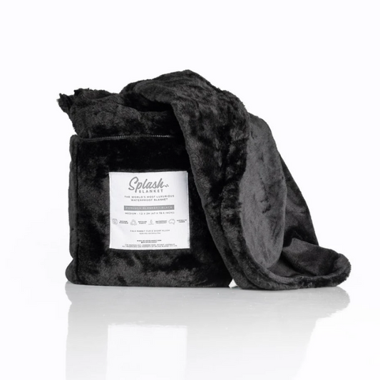 Splash Blanket - Furlush Waterproof Splash Blanket Black