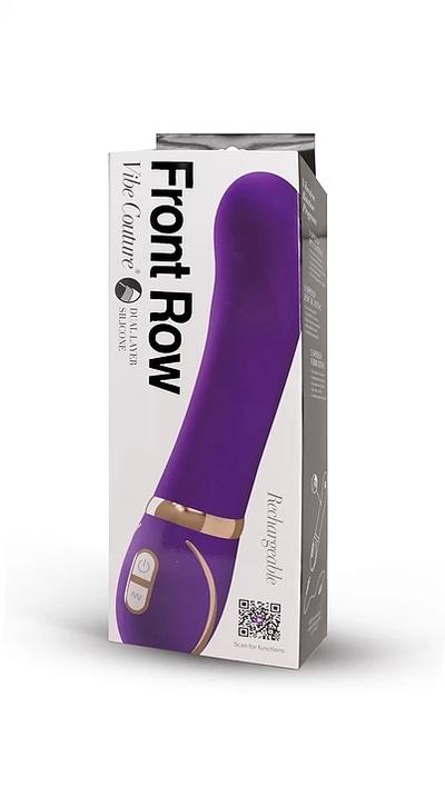 P Gopaldas | Vibe Couture Front Row G-Spot Vibrator Purple