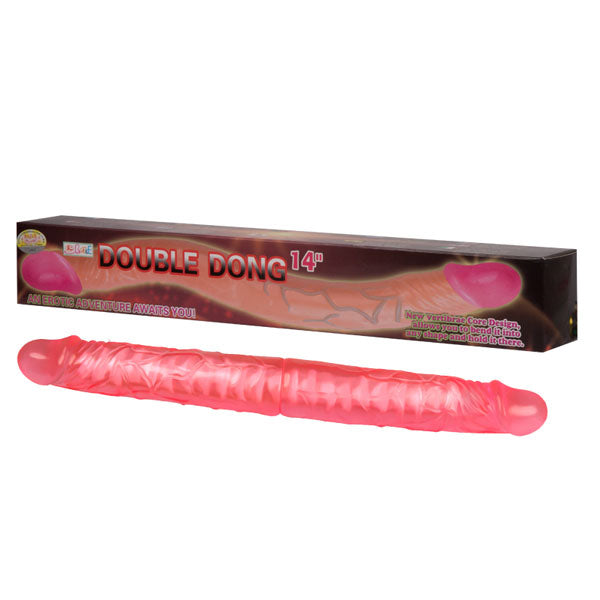Baile Double Dong 14" Pink (360mmx43mm) Dildo