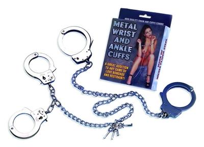 Excellent Power | Metal Wrist & Ankle Cuffs Set