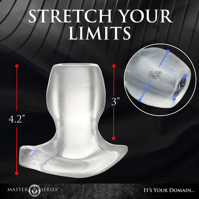 Master Series Light-tunnel Light-Up Anal Dilator - Medium