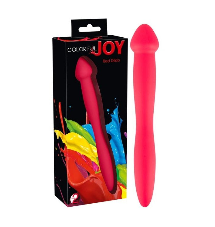 Orion | Colorful Joy Red Double Ended Dildo