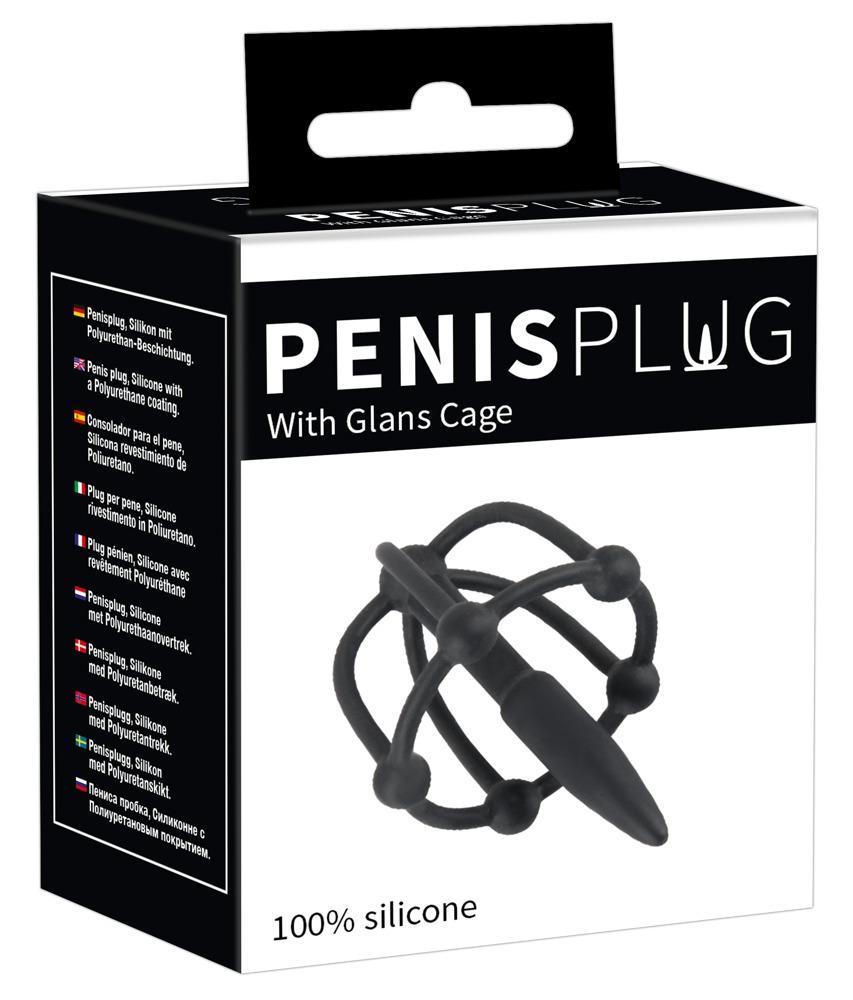Orion | Penis Plug with Glans Cage