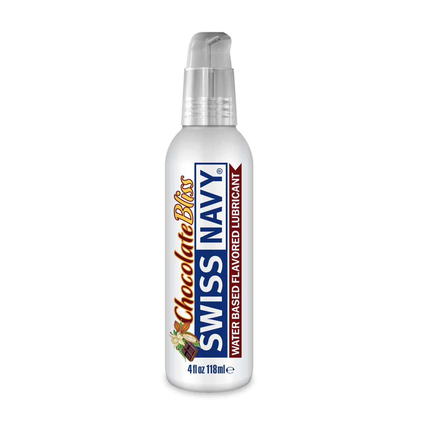 Swiss Navy Chocolate Bliss Water Based Flavoured Lubricant 4oz/118ml