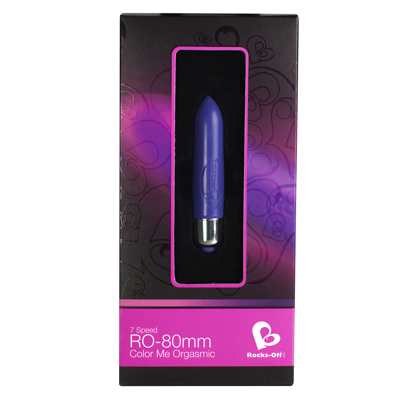 Rocks Off RO-80mm 7 Speed Colour Me Orgasmic Vibrating Bullet