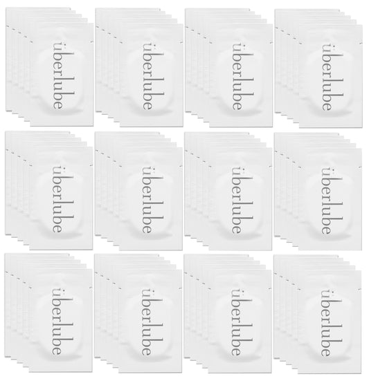 Uberlube Überlube Sample Travel Size Luxury Silicone Lubricant 100x3ml - 100 Pack