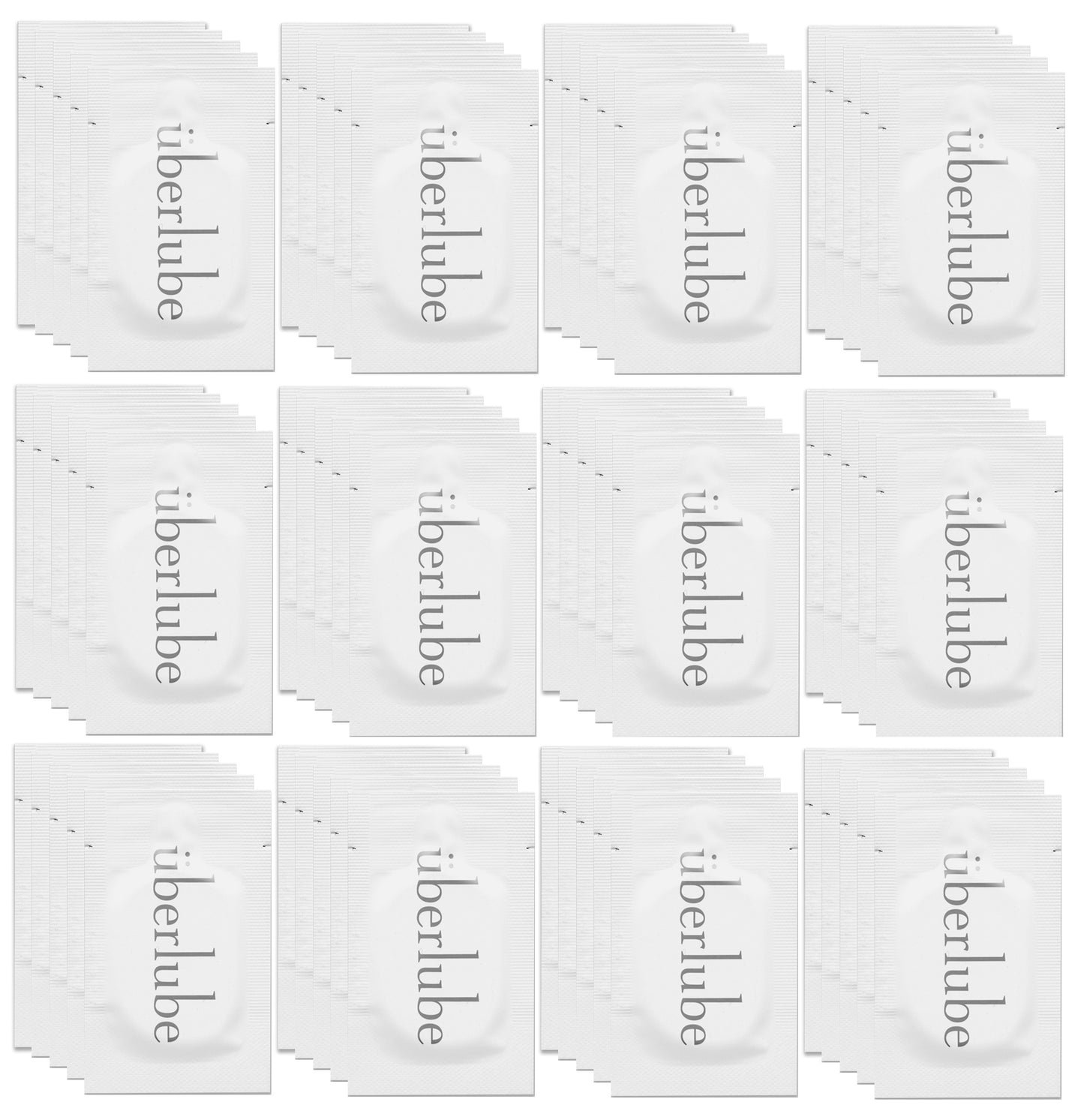 Uberlube Überlube Sample Travel Size Luxury Silicone Lubricant 100x3ml - 100 Pack