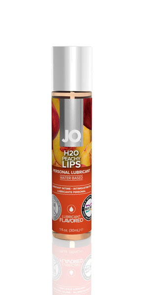 JO H2O Flavored Peachy Lips Lubricant 1oz/30ml