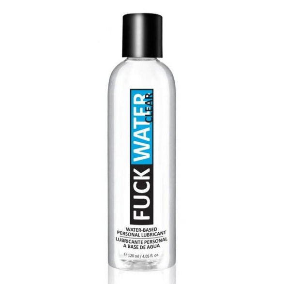 FuckWater Water Based Clear Lubricant 4oz/120ml