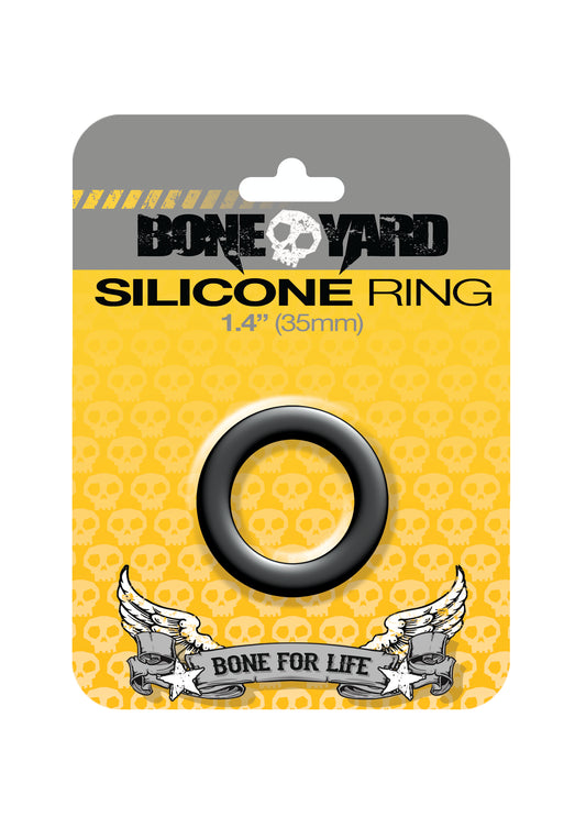 Boneyard Silicone Cock Ring 35mm Black