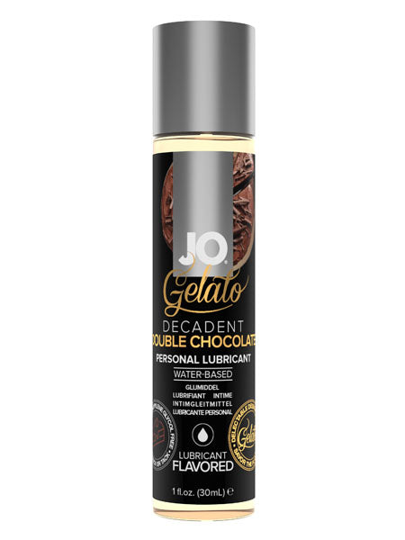 JO Gelato Decadent Double Chocolate Water Based Flavoured Lubricant 30ml
