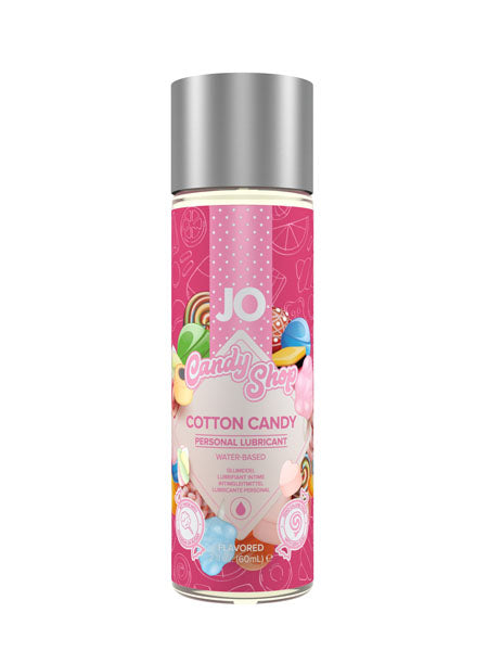 JO Candy Shop H2O Flavored Cotton Candy Lubricant 2oz/60ml