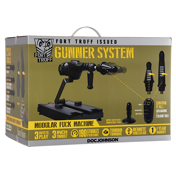 Doc Johnson | Fort Troff Gunner System 3-In-1 Modular Sex Machine