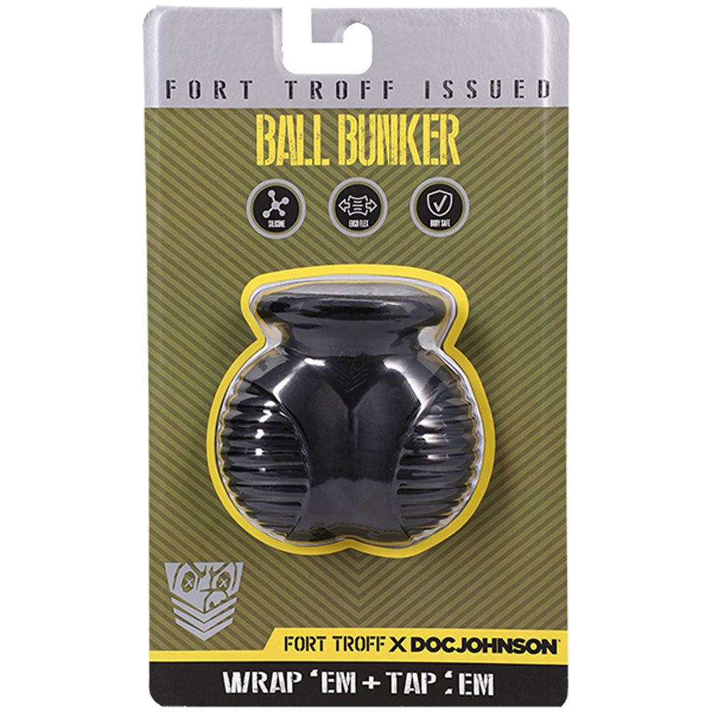 Doc Johnson | Fort Troff - Ball Bunker - Black Ball Stretcher