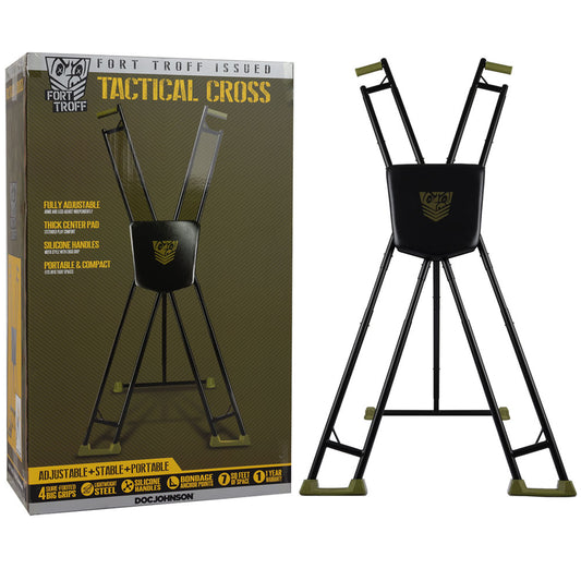 Doc Johnson | Fort Troff - Tactical Cross - Adjustable Cross Restraint