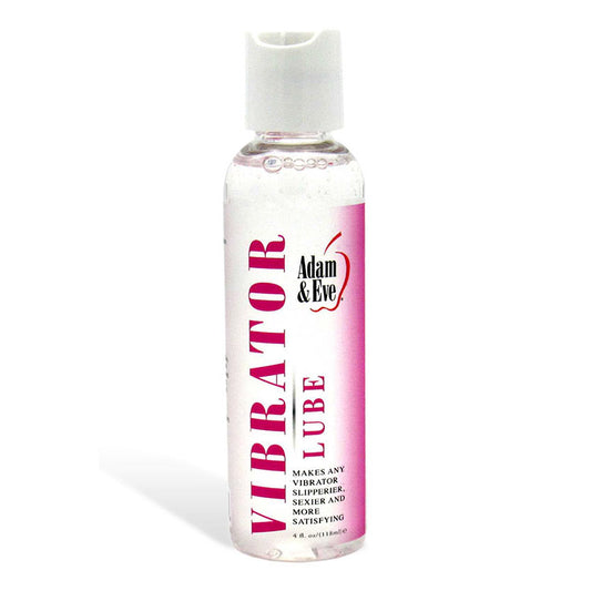 Adam & Eve Vibrator Lube - Water Based Lubricant 4oz/118ml