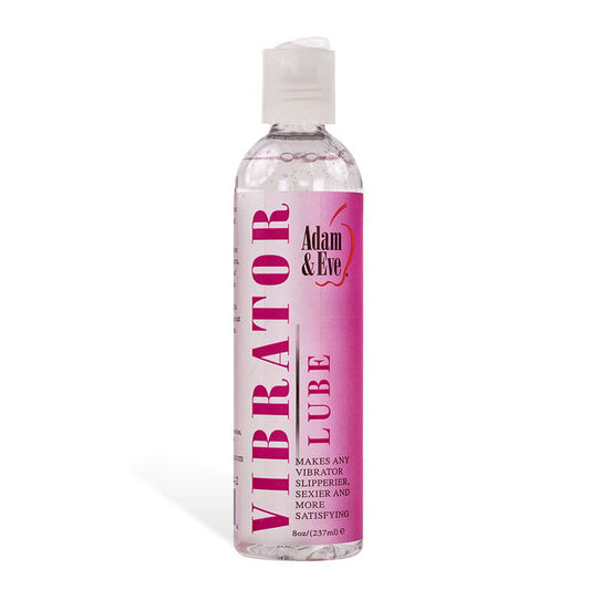 Adam & Eve Vibrator Lube - Water Based Lubricant 8oz/237ml
