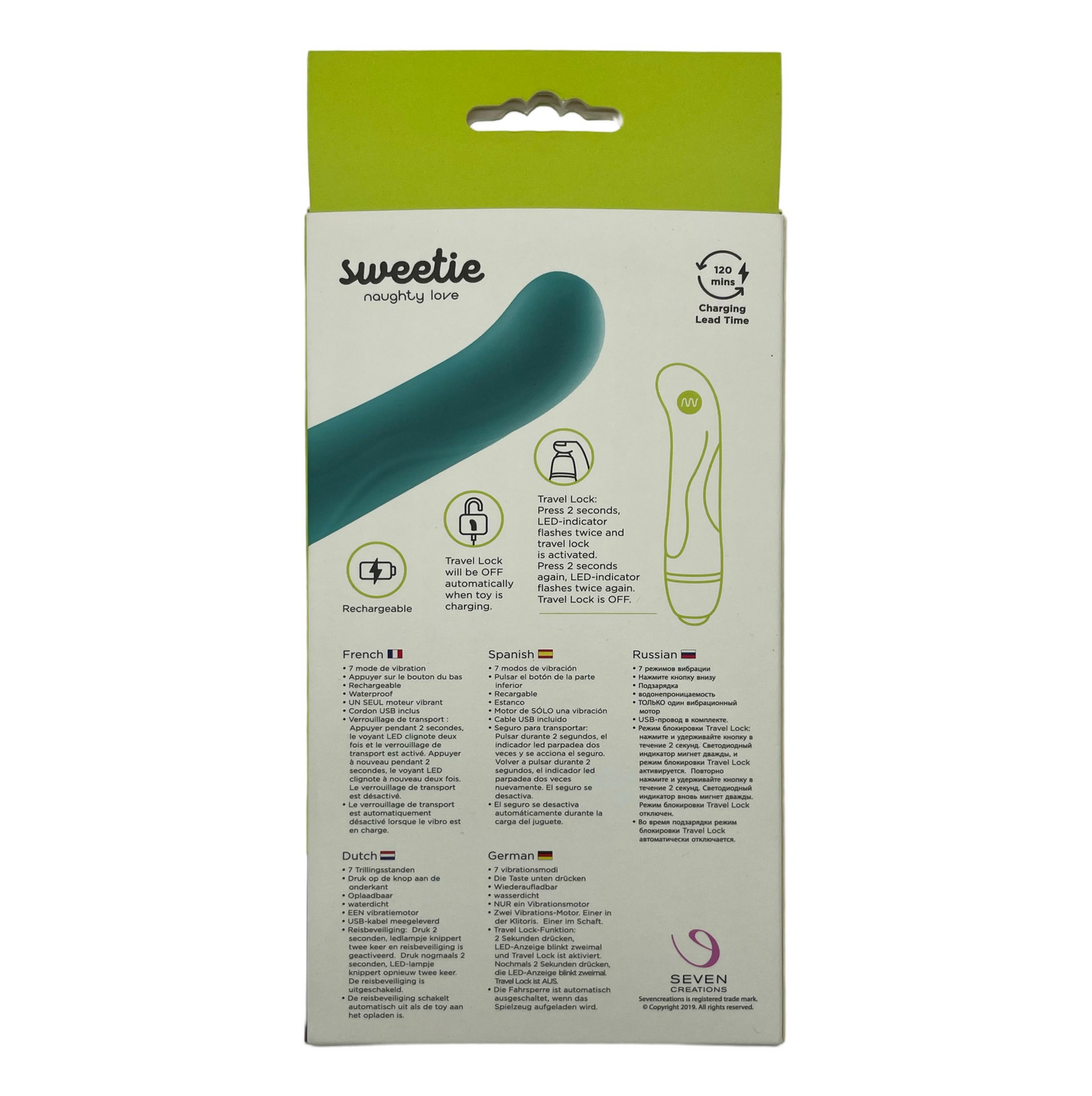 Seven Creations Sweetie G G-Spot Vibrator