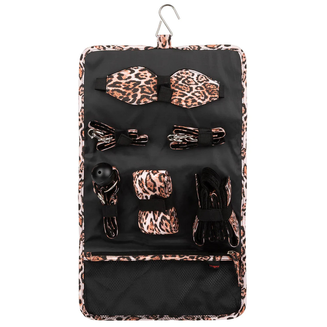 Calexotics Surrender Adventure Set - 8 Piece Leopard Print Bondage Kit