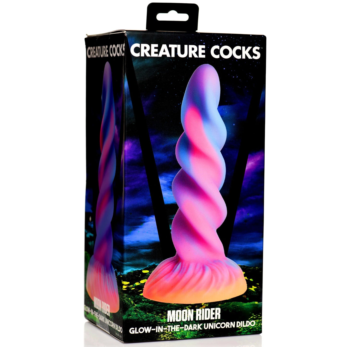 Creature Cocks Moon Rider Glow-in-the-Dark Unicorn Dildo