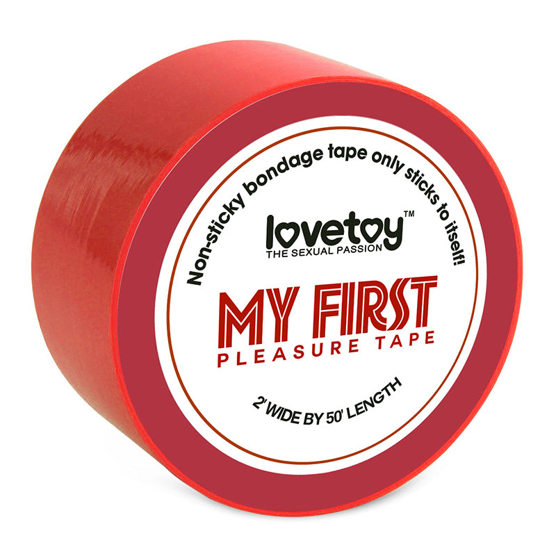 Lovetoy My First Non-Sticky Bondage Tape Red