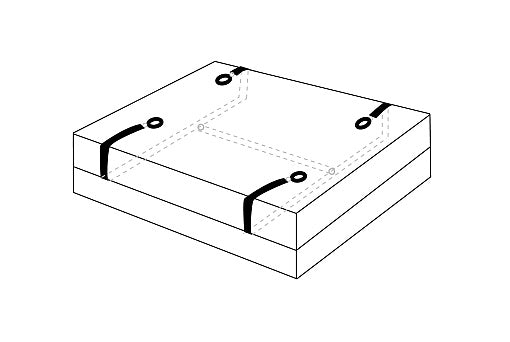 Frisky Bedroom Restraint Kit Black