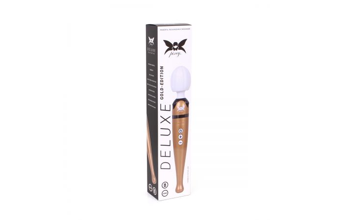 O-Products | Pixey Deluxe Massage Wand Vibrator - Gold Edition
