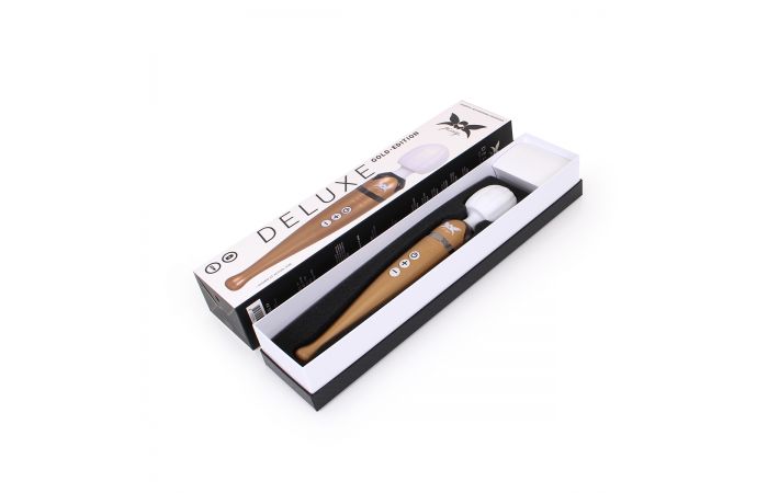 O-Products | Pixey Deluxe Massage Wand Vibrator - Gold Edition