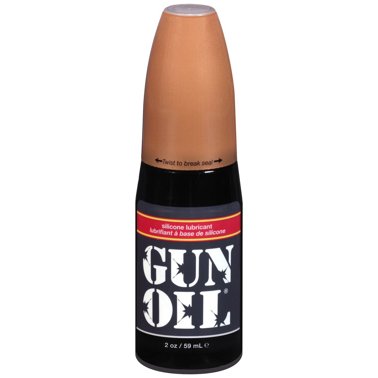 Gun Oil Silicone Lube Lubricant Flip Top Bottle 2oz/59ml