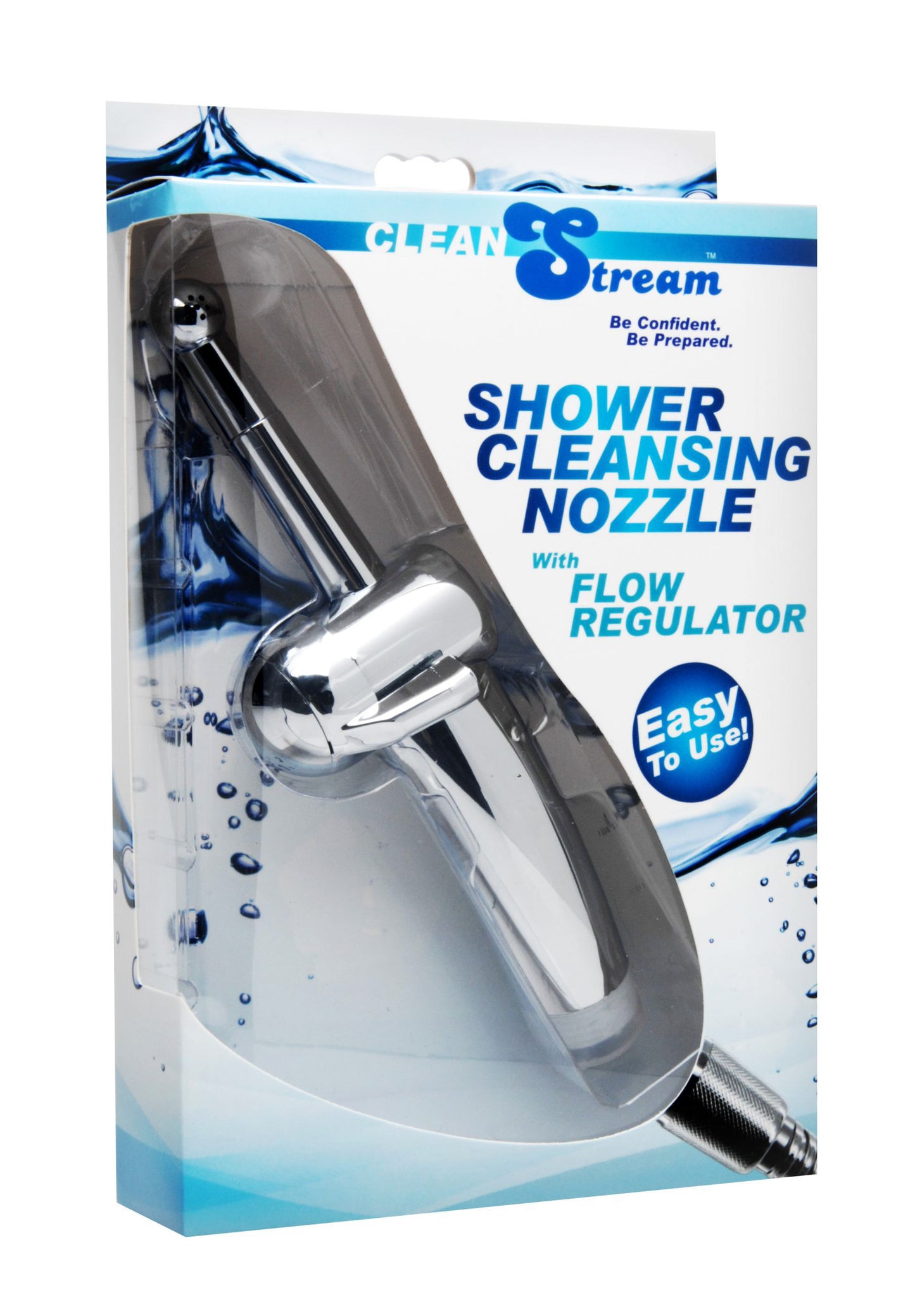 CleanStream Shower Cleansing Nozzle with Flow Regulator