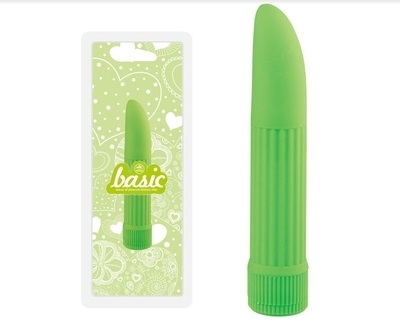 Excellent Power Basic 5" Vibrator Green