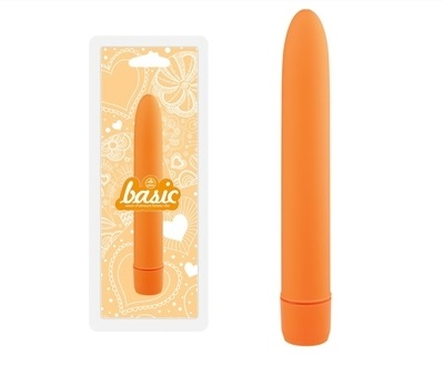 Excellent Power Basic 7" Vibrator Orange