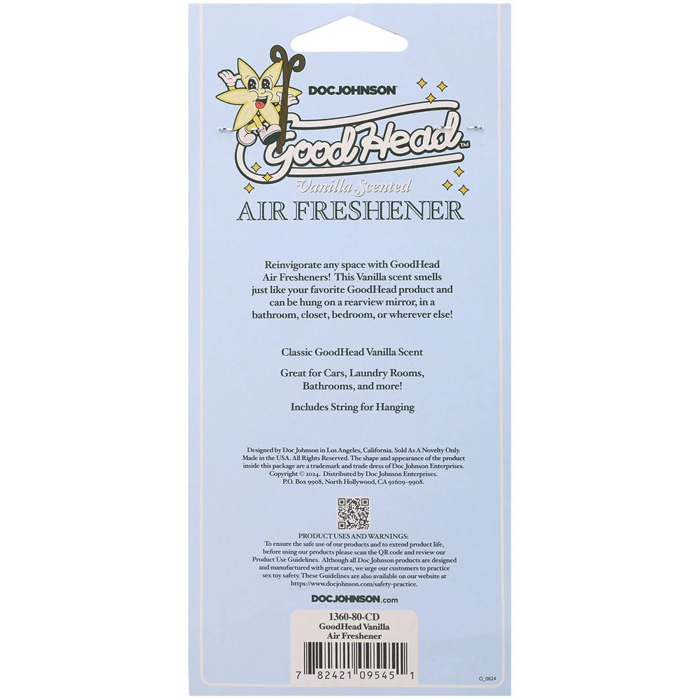 Doc Johnson GoodHead Air Freshener - Vanilla