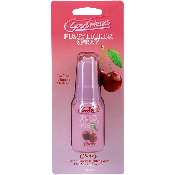 Doc Johnson GoodHead Pussy Licker Spray Cherry 29ml