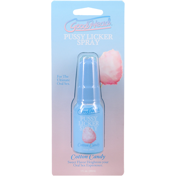Doc Johnson GoodHead Pussy Licker Spray Cotton Candy 29ml