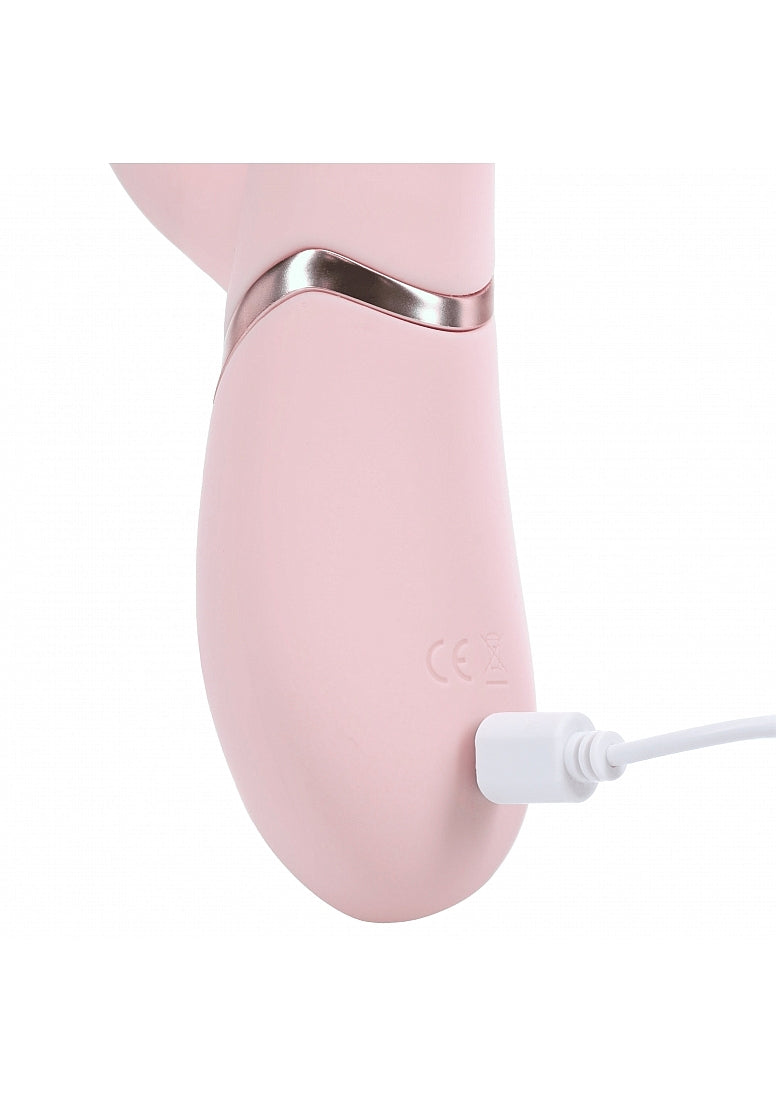 Shots Toys | VIVE Pallina Triple Motor G-Spot Vibrating Tapping Beads Clit Stimulator Pink