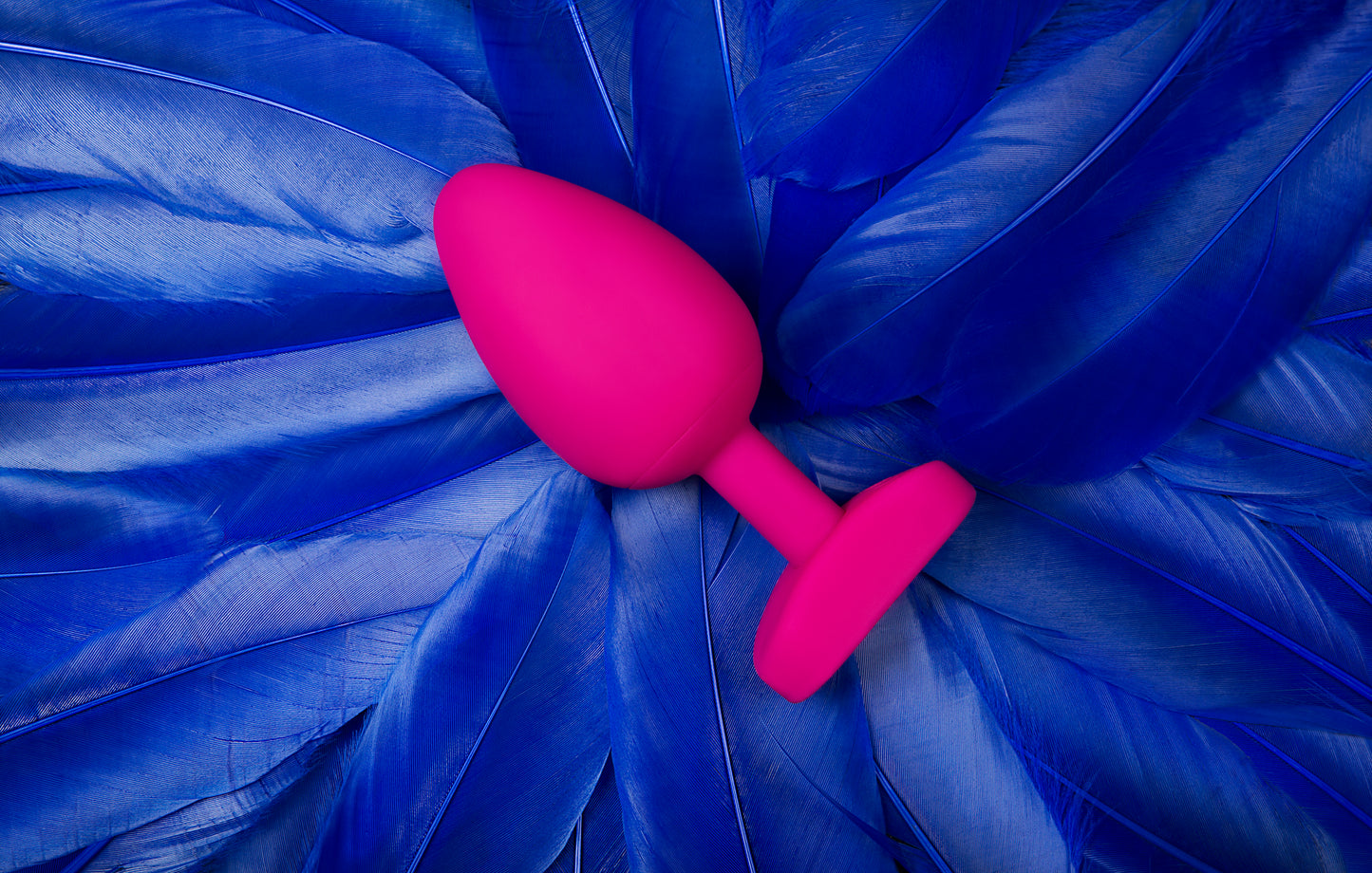 Gvibe Gplug Large Bioskin Sweet Raspberry - Anal Butt Plug Vibrator