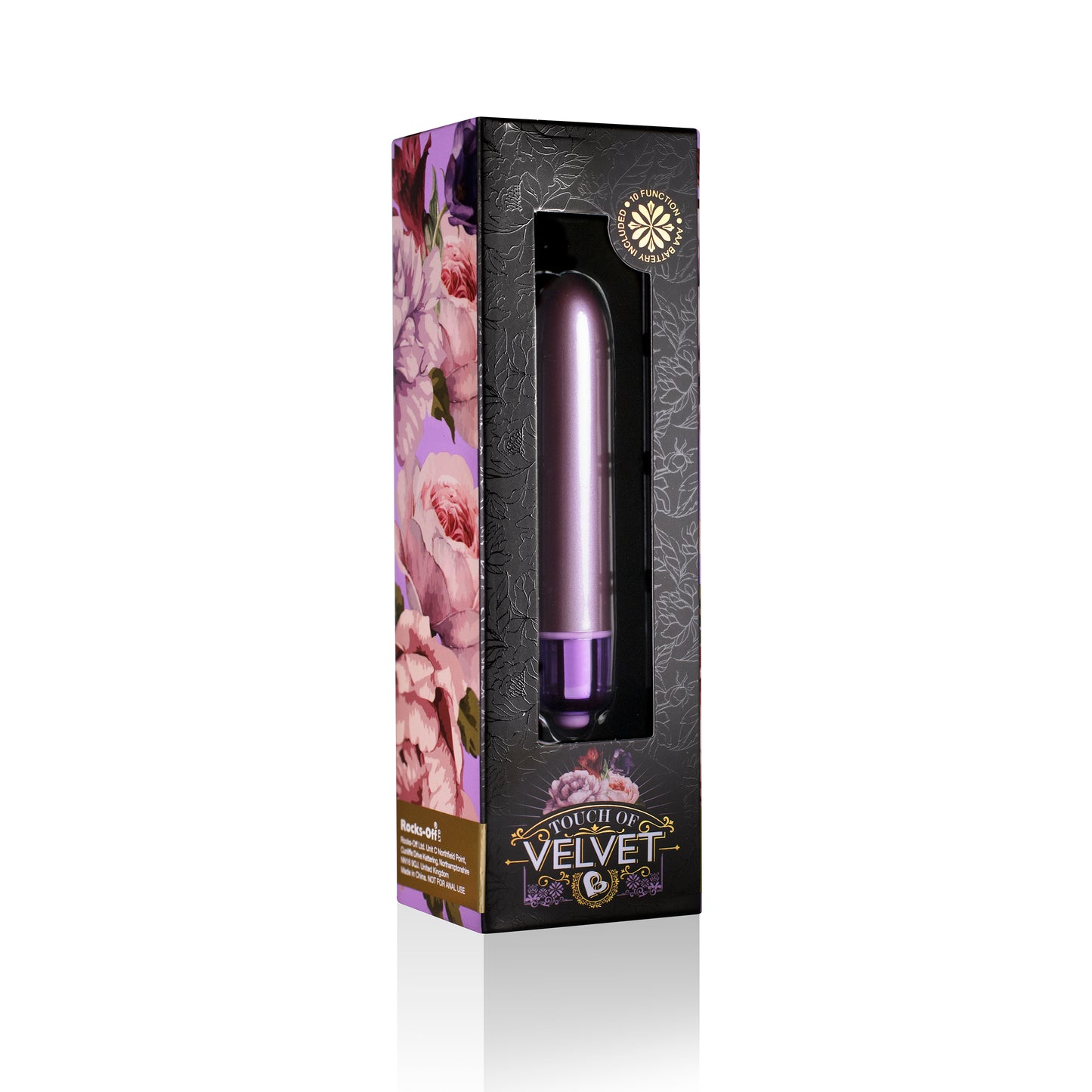 Rocks Off RO-90 Touch of Velvet Soft Lilac Bullet Vibrator
