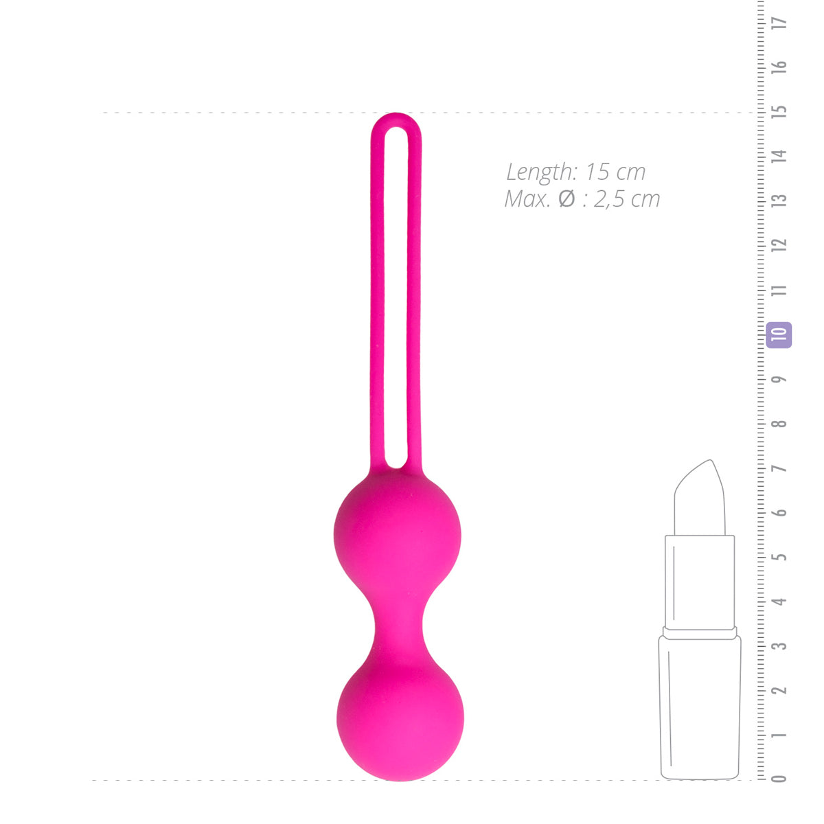 Easy Toys | Geisha Collection Kegel Ball Big Pink