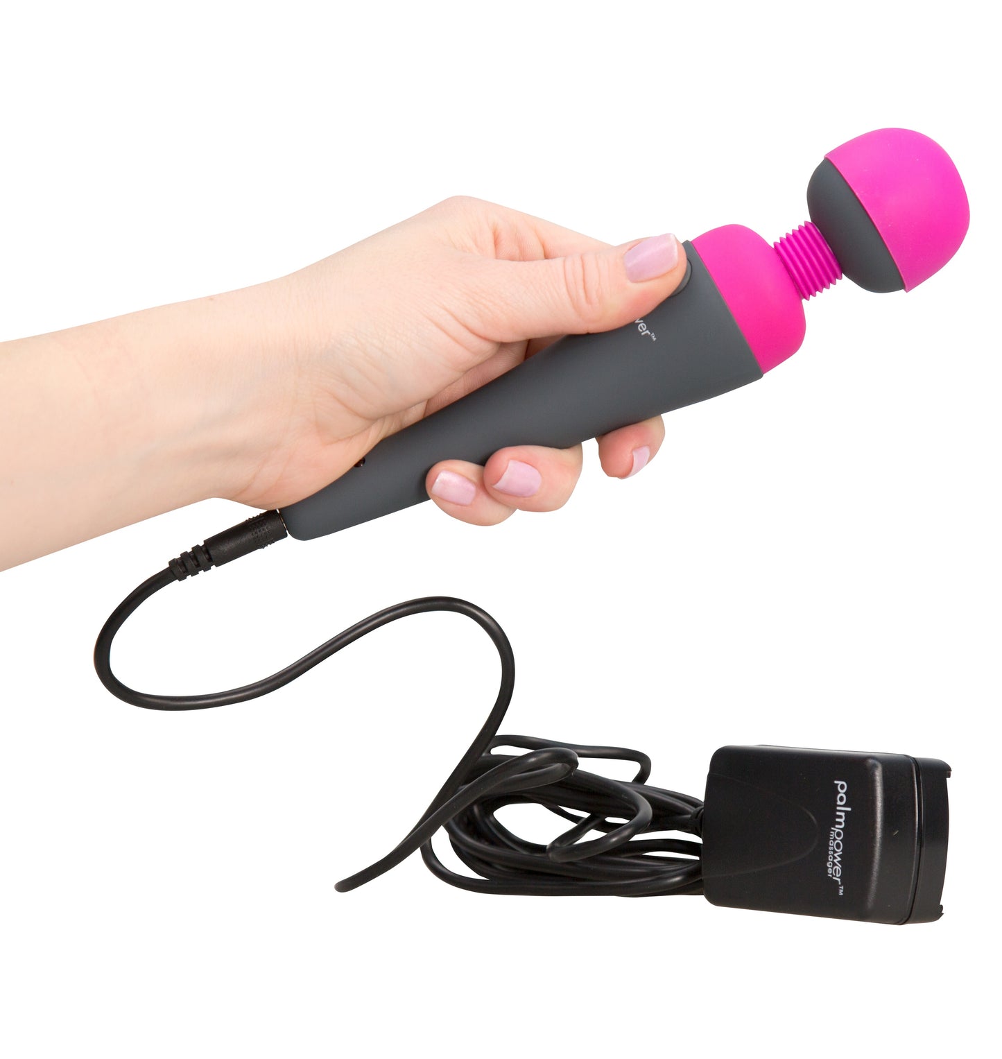 PalmPower Massage Wand Vibrator Pink