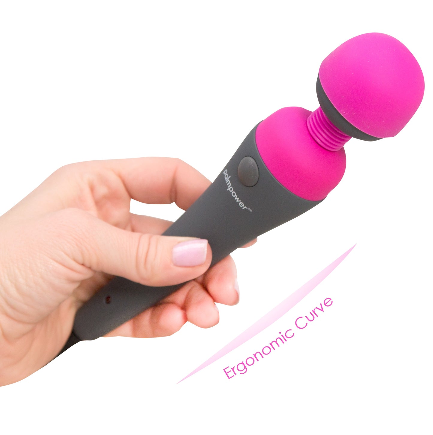 PalmPower Massage Wand Vibrator Pink