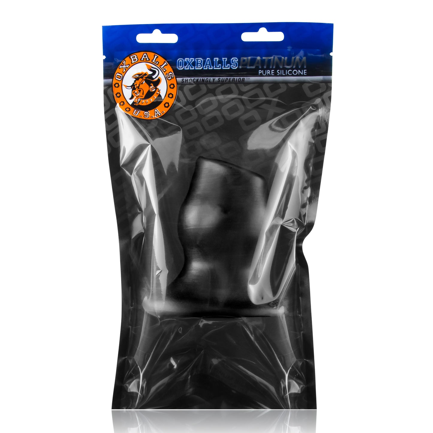 OxBalls Pighole 2 Hollow Plug Medium Black