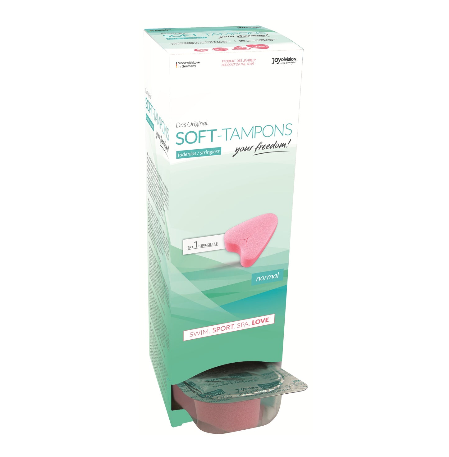 JOYDIVISION Soft Sponge Tampons 10 Pc Pieces