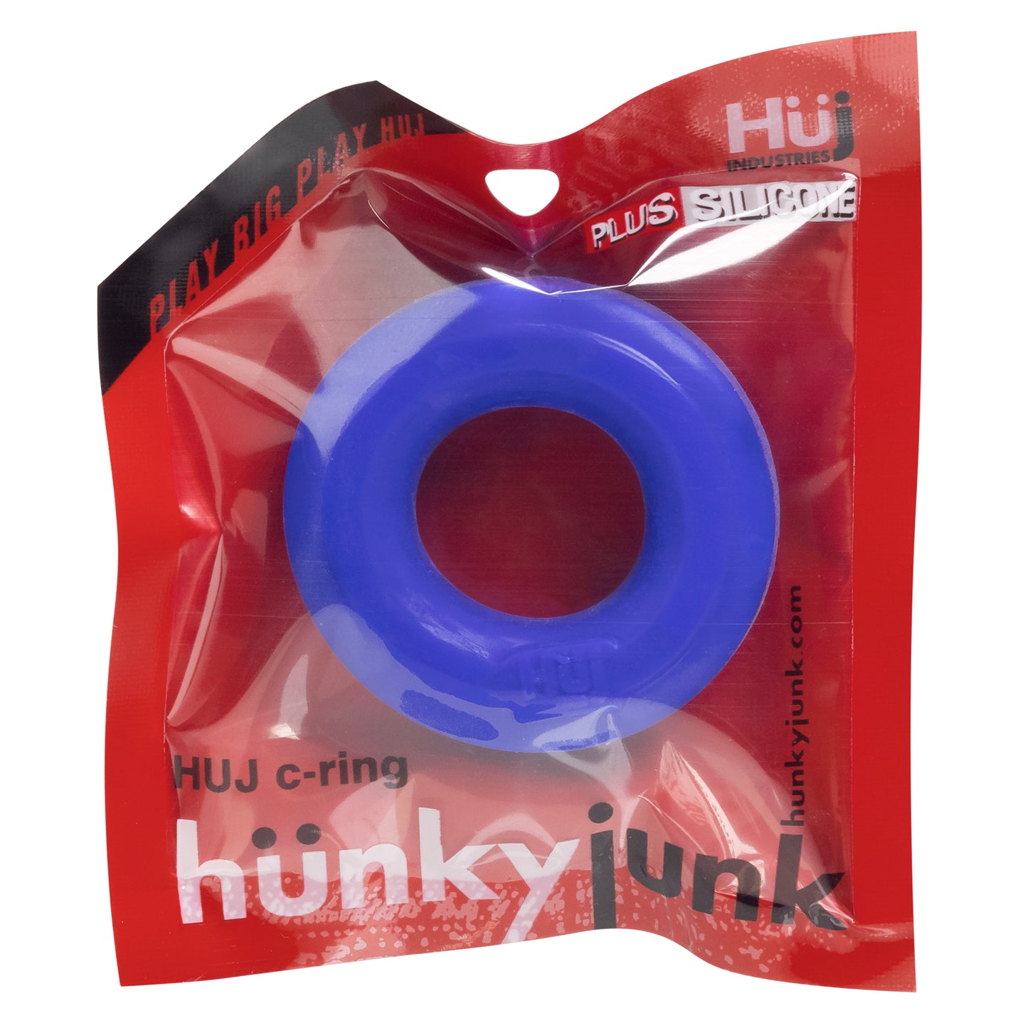 HunkyJunk HUJ C-Ring Cock Ring Cobalt