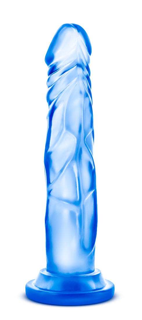 Blush Novelties B Yours Sweet N Hard 5 Blue - 7.5" Dildo