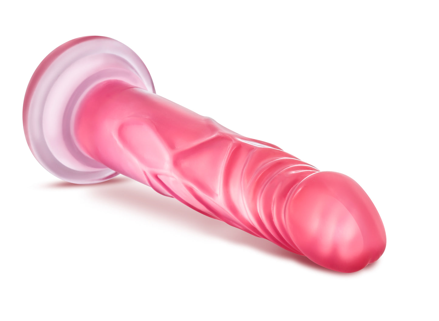 Blush Novelties B Yours Sweet N Hard 5 Pink - 7.5" Dildo