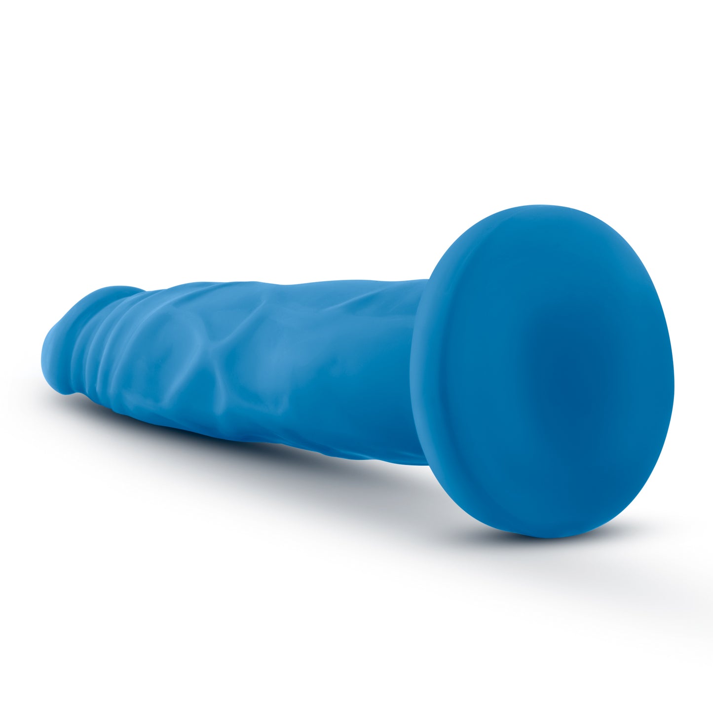 Blush Novelties Neo Dual Density Cock Dildo 7.5" Neon Blue