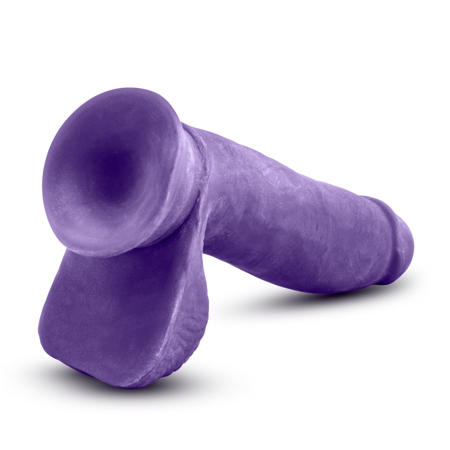 Blush Novelties Au Naturel Bold Pleaser 7" inches Dildo Purple