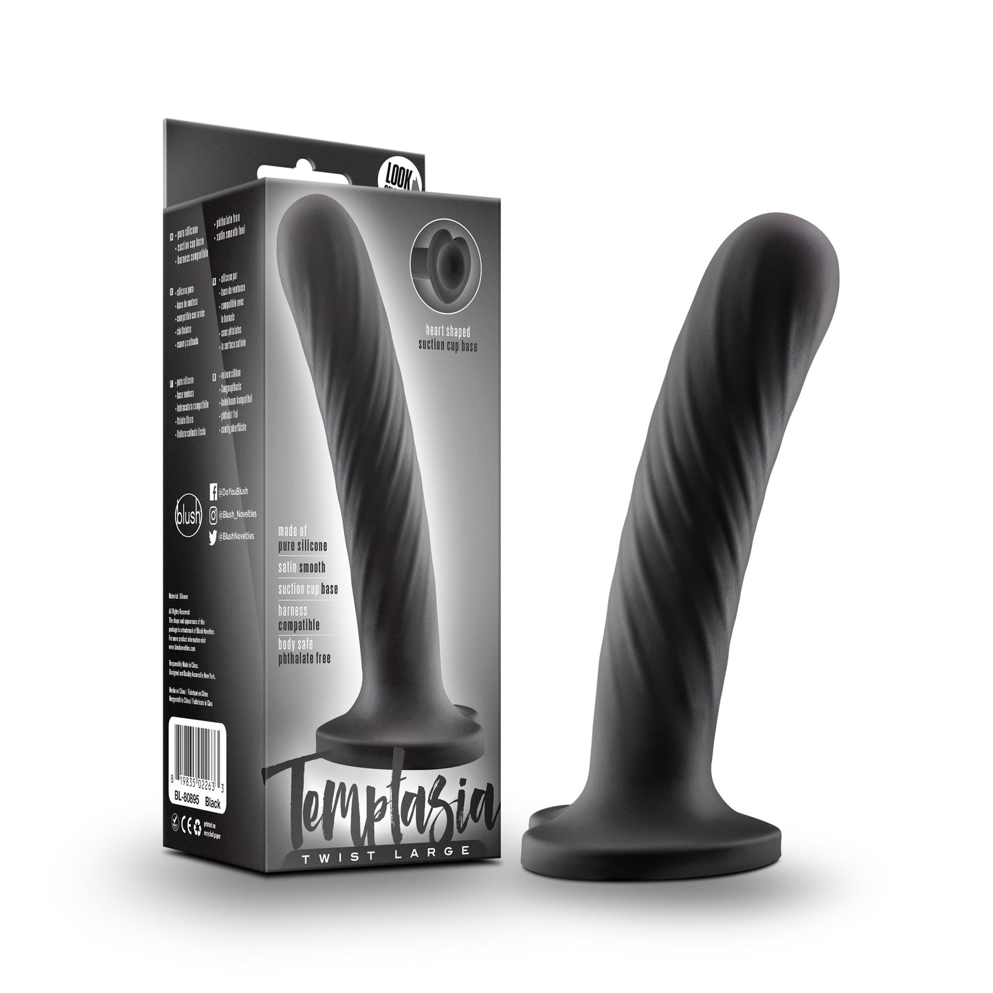 Blush Novelties | Temptasia Twist Large Dildo