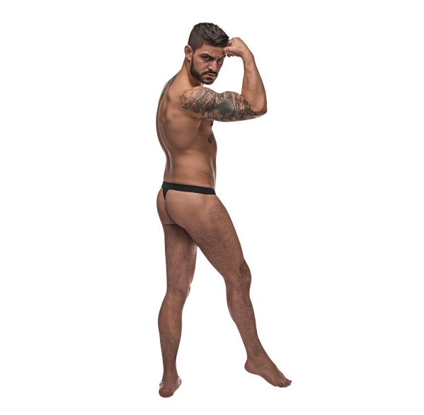 Male Power Pure Comfort Sport Jock Black Size S/M or L/XL